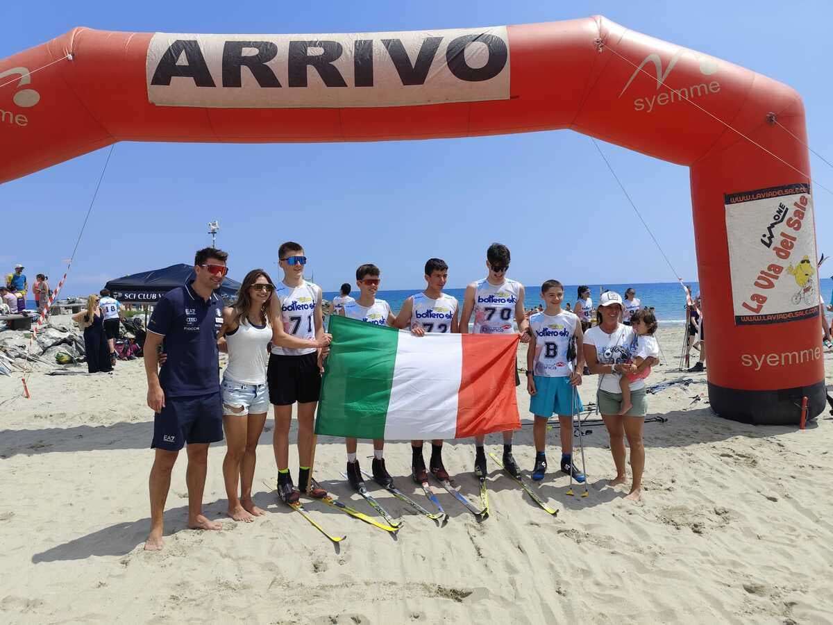 Laigueglia: sci di fondo sulla sabbia e camminata solidale il 9-10