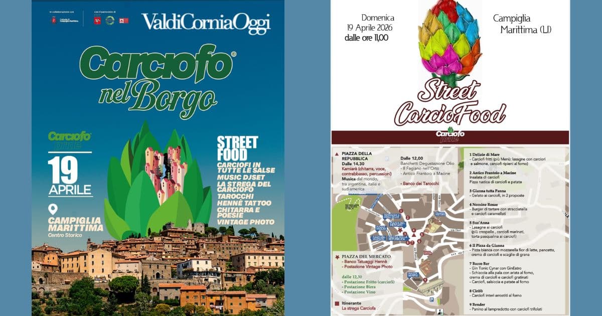 Carciofo Pride a Campiglia Marittima: sapori, musica e tradizione nel